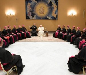 Papa aos bispos gaúchos: não percam a leveza e o humor